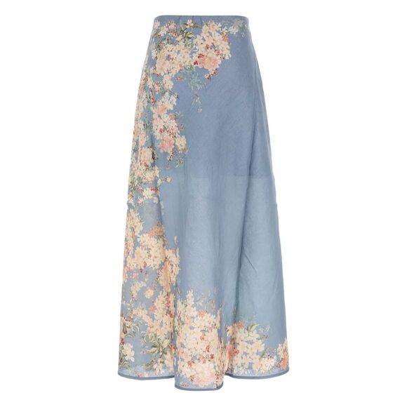 Zimmermann Women's Skirts Clear Blue - Picture 2 of 2